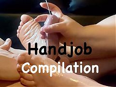 Amateur Handjob Compilation #1
